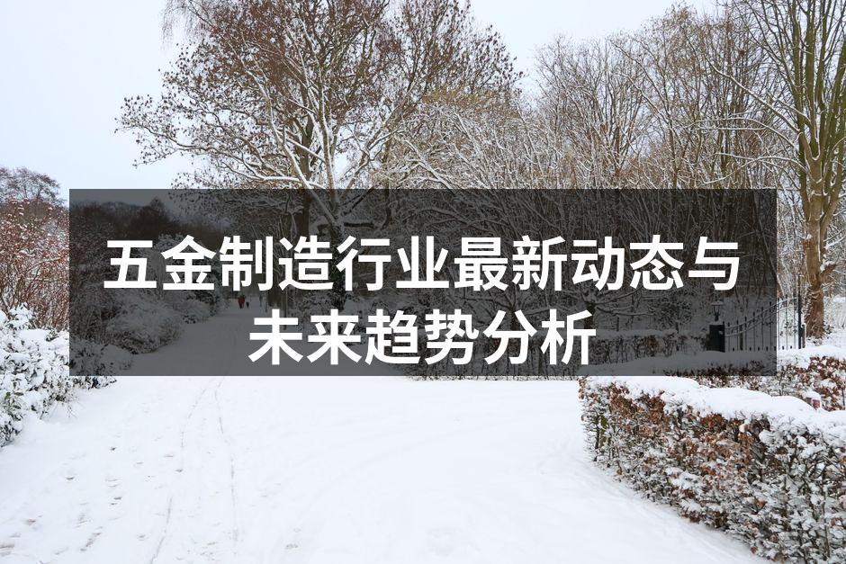 五金制造自动化生产线
